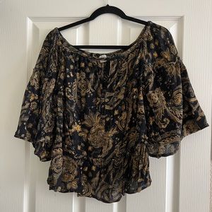 Flowy off the shoulder top